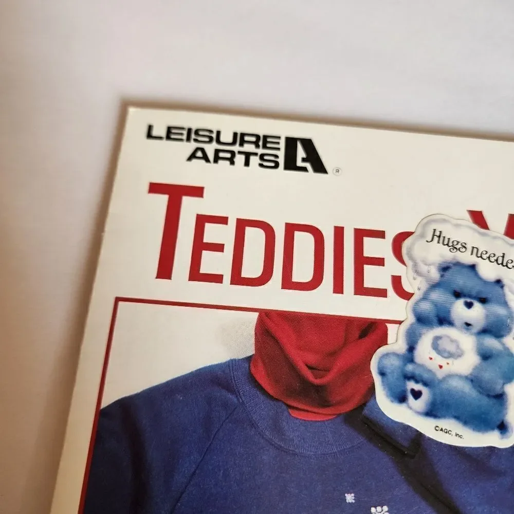 Leisure Arts Teddies Year Round Crossstitch Leaflet